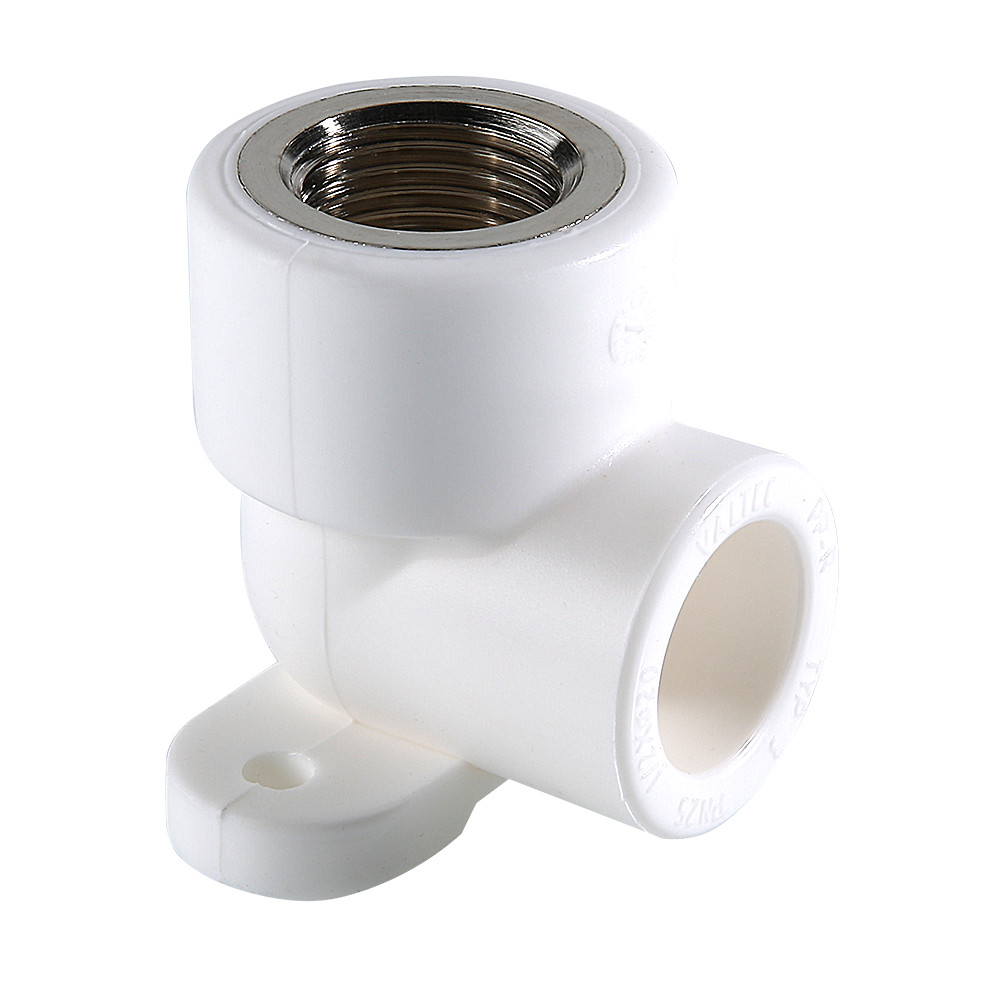 PPRC Угольник комб. с крепл. нр. 20-1/2" Valtec