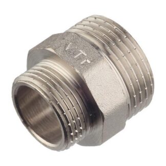 Ниппель переходной никель 3/8"-1/4" Valtec