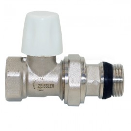 Вентиль радиаторный нижний прямой 1/2" RD222.02 Zeissler