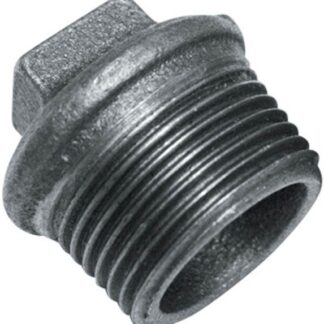 Заглушка черная 3/4" нр