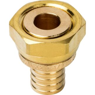 SFA-0019-001612 STOUT Переходник с накидной гайкой 16xG 1/2" для труб из сшитого полиэтилена аксиаль