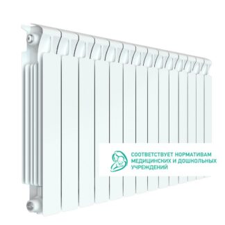 Радиатор биметал. Rifar Monolit 500 14 секции 3/4