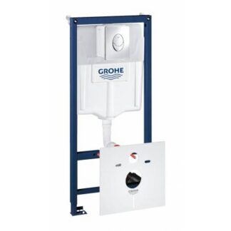 38750001 Rapid SL 3-1 Инсталляция для подвесного унитаза (GROHE) круглая кнопка