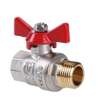 Кран шаровой BASE вн-нр бабочка 1" Valtec
