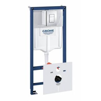 38775001 Rapid SL 3-1 Инсталляция для подвесного унитаза (GROHE) квадратная кнопка