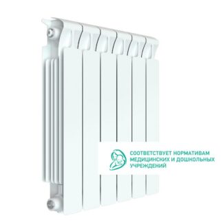 Радиатор биметал. Rifar Monolit 500 6 секции 3/4