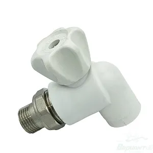 PPRC Кран шаровой для радиатора угловой 25-3/4" SPK