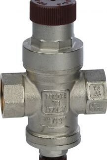 STOUT Редуктор давления 4 бар 1/2" с отверст. по манометр 1/4"