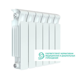 Радиатор биметал. Rifar Monolit 350 6 секции 3/4