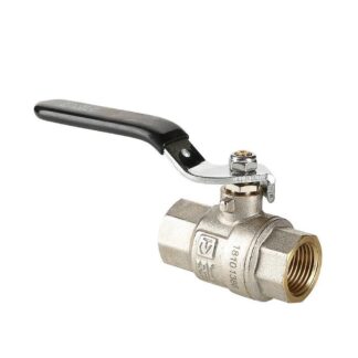 VT.314.N.04 Кран шар. PERFECT, стальная рукоятка 1/2" вн.-вн. Valtec