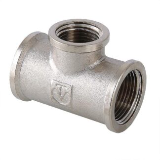 Тройник резьбовой переходной 3/4"х3/4"х1/2" вн.-вн.-вн. Valtec