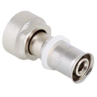 Соединитель пресс с накидной гайкой 16х2,0 х 3/4" для коллектора Valtec
