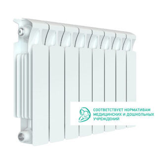 Радиатор биметал. Rifar Monolit 350 8 секции 3/4