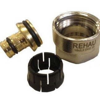 266352-003 Резьбозажимные соединения 16x2,2 Rautitan Flex/Pink Rehau