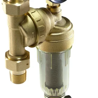 JH-1002W3 Фильтр промывной свободного вращения стеклянный 1/2" TIM