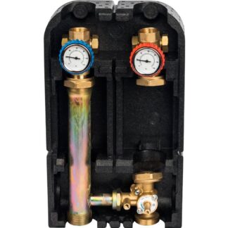 SDG-0003-002501 STOUT Насосная группа с 3-х ходовым приводным смесителем 1" без насоса