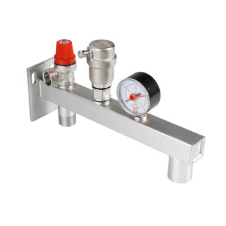 Группа безопасности стальная консольная (до 44кВт и 10 бар) VT.495 VALTEC
