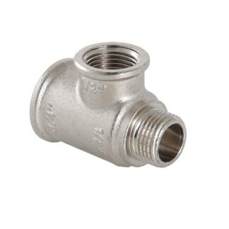 Тройник с переходом на наружную резьбу 3/4"х1/2"х1/2" Valtec VTr.134.RN.050404