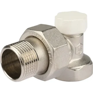 SVL-1156-000020 STOUT Клапан запорно-балансировочный, угловой 3/4" нижний