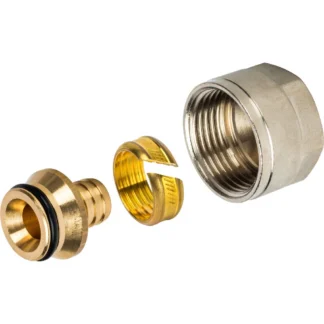 SFC-0024-001622 STOUT Фитинг компрессионный 16х2,2x1/2" для труб из сшитого полиэтилена