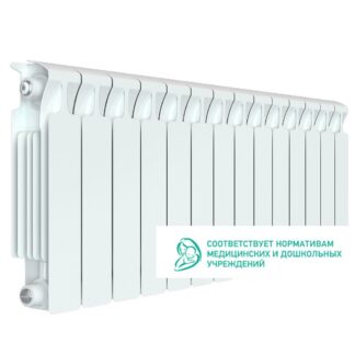 Радиатор биметал. Rifar Monolit 350 14 секции 3/4