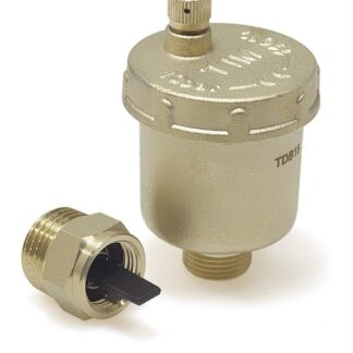 Воздухоотводчик автом. 1/2" с обр. клап. прямой подкл. BL5814 TIM