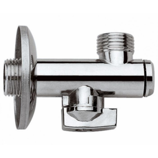 Кран угловой с фильтром 1/2"-1/2" REMER 1231212RR