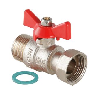 Кран шаровой с накидной гайкой 1" вн.-нар. Valtec