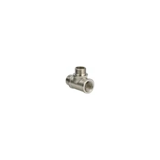 Тройник с двумя переходами на нар. р. 3/4"х1/2"х3/4"" вн.-нар.-нар. Valtec