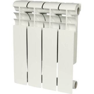 ROMMER Profi 350 (AL350-80-80-080) 4 секции радиатор алюминиевый (RAL9016)